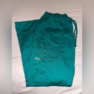 Cherokee petite small cargo scrub pants